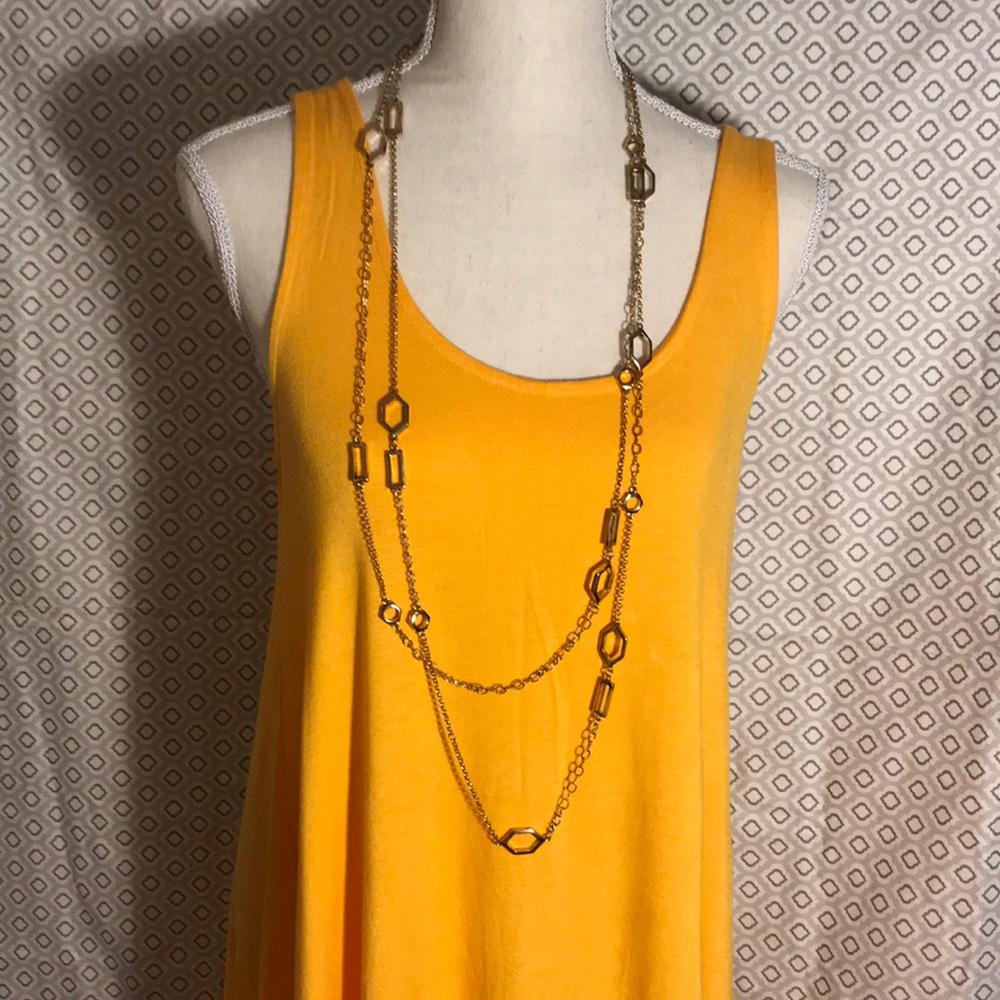 Yellow dress